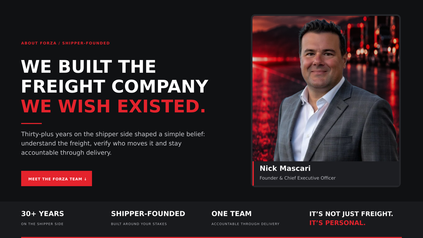Nick Mascari, Founder and Chief Executive Officer
