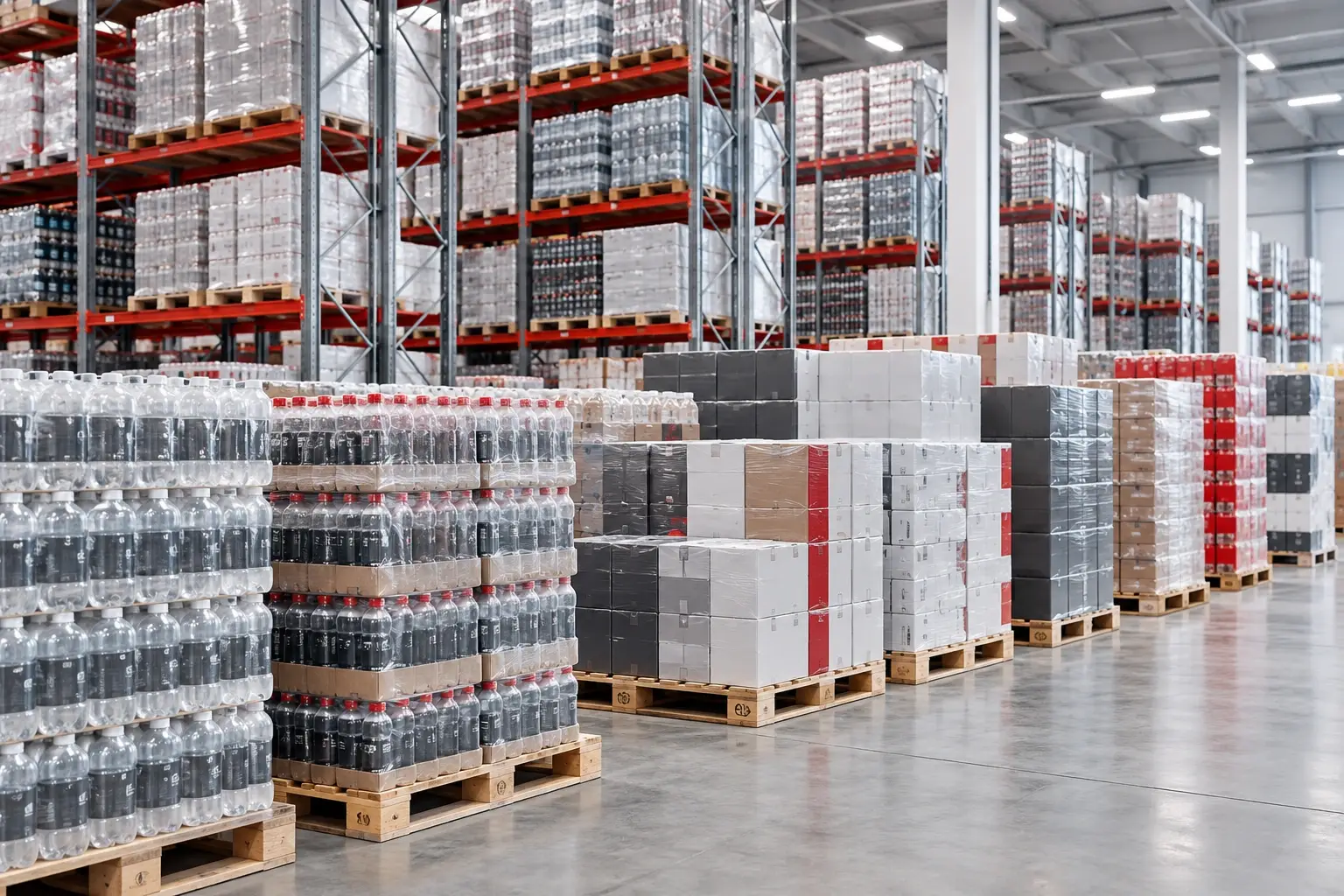 Packaged food and beverage freight